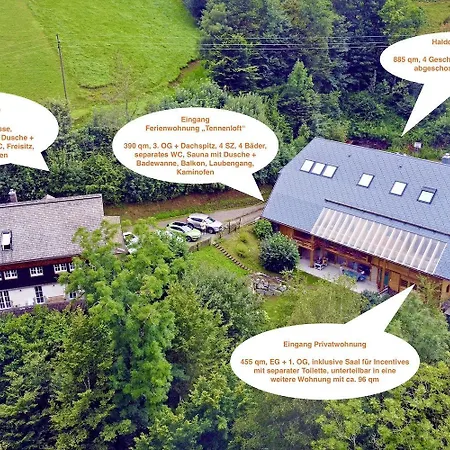 Living Timeless- Haldenmuehle, Luxus Schwarzwald-retreat Mit Sauna Fuer Bis Zu 12 Personen * Simonswald